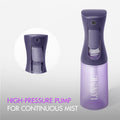 Continuous Ultra-Fine Mist Spray Bottle, Empty Spray Bottle for Hairstyling, Cleaning & More