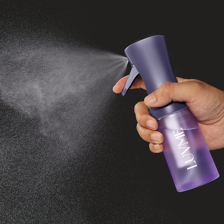 Continuous Ultra-Fine Mist Spray Bottle, Empty Spray Bottle for Hairstyling, Cleaning & More