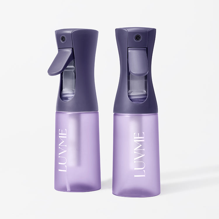 Continuous Ultra-Fine Mist Spray Bottle, Empty Spray Bottle for Hairstyling, Cleaning & More