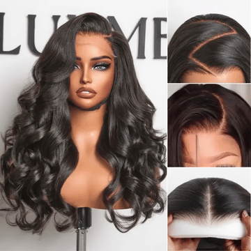 Luvme Hair PartingMax Glueless Wig 180% Density Loose Body Wave 7x6 Closure HD Lace Pre Cut & Plucked & Bleached Ready to Go