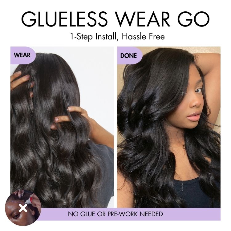 Luvme Hair PartingMax Glueless Wig 180% Density Loose Body Wave 7x6 Closure HD Lace Pre Cut & Plucked & Bleached Ready to Go