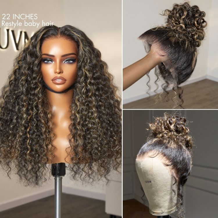 Special Deal | Water Wave 360 Lace Long Wig 100% Human Hair Pre-bleached & Pre-plucked - US Only