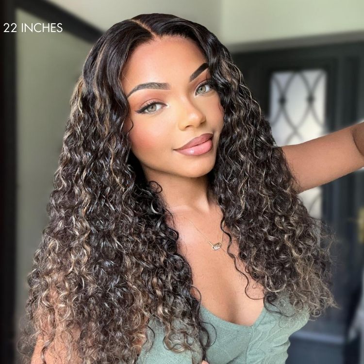 Special Deal | Water Wave 360 Lace Long Wig 100% Human Hair Pre-bleached & Pre-plucked - US Only