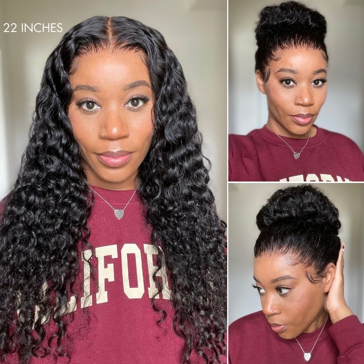 Special Deal | Water Wave 360 Lace Long Wig 100% Human Hair Pre-bleached & Pre-plucked - US Only
