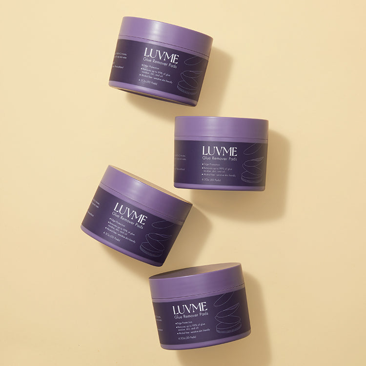 US Only | Luvme Glue Remover Pads 4.5 Oz (50 Pads) | Add-on Item