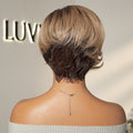 New Customers Only | Affordable Pixie Cut Minimalist HD Lace Glueless Wig Pre-Cut Lace