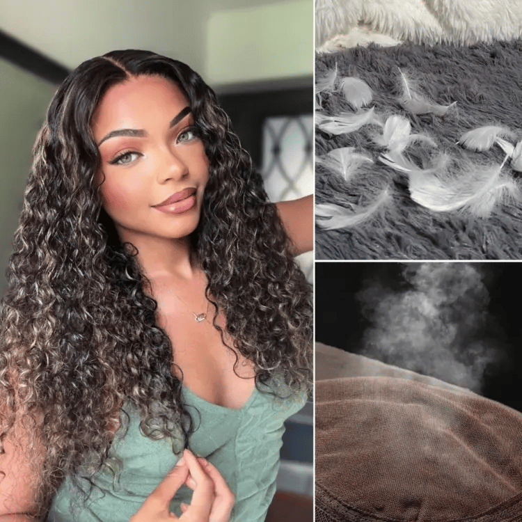Weekly Special | Effortless Water Wave Snugfit Glueless 5x5 Closure Pre-Cut Lace Curly Wig