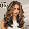 Special Deal | PreMax Wigs | Blonde Mix Black Loose Wave Glueless 5x5 Closure HD Lace Wig Pre-Cut Lace | Large & Small Cap Size