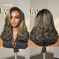 48H Delivery | Honey Blonde Highlight Layered Cut Glueless Wig Minimalist HD Lace Human Hair Wig -US ONLY