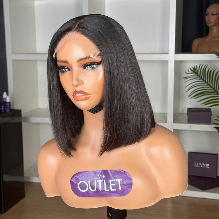 Special Deal | Glueless 5x5 Closure Lace Bob Human Hair Wig 10 Inch-US ONLY