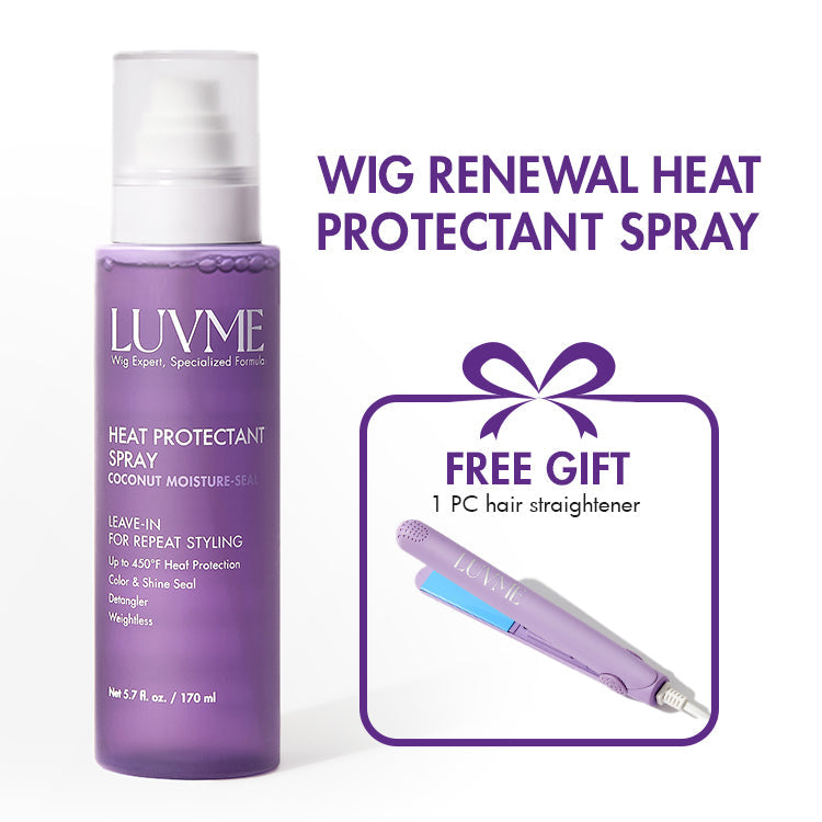 US Only | Heat Protectant Spray, Leave-in Conditioner, up to 450℉ Heat Protection, Color & Shine Seal