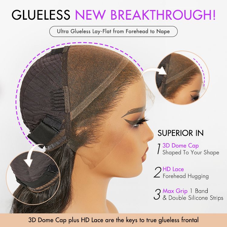 Exclusive Sale | PreMax 2.0 Wigs | Nature Max Deep Wave Ear-to-ear Glueless 13x6 Frontal HD Lace Long Curly Wig