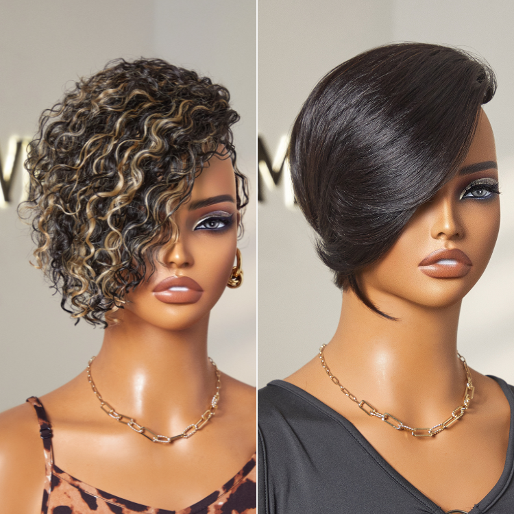 New Fashionable Hair Topper with Bangs