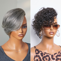 New Fashionable Hair Topper with Bangs
