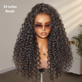 Tiktok Exclusive Deal | PreMax Wigs - Super Natural Hairline Deep Wave Ear-to-ear 13x6 Frontal HD Lace Long Curly Wig