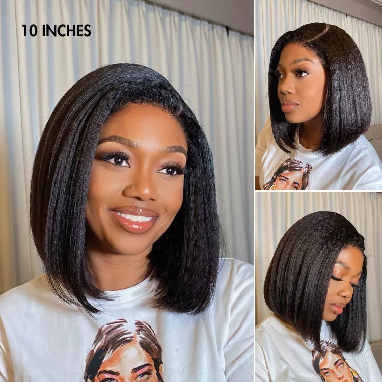 Exclusive Sale | Body Wave / Straight / Kinky / Deep Wave Human Hair U Part Wig