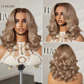 48H Delivery | Ash Blonde Loose Body Wave 5x5 Closure Lace Glueless Wig Breathable Cap -US ONLY
