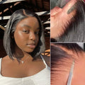 Crazy Wednesday | PreMax Wigs - Natural Black / Blonde Highlight C Part Glueless Lace Front Bob Wig