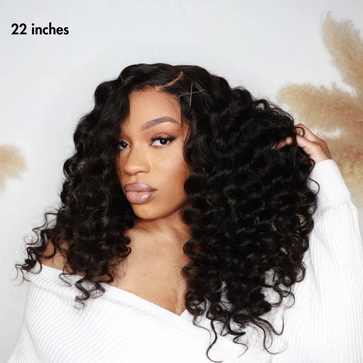 Weekly Special | Luvme All-Day Comfort™ Wig Bouncy Wand Curly 7x6 Closure HD Glueless Wig Pre-Cut Lace