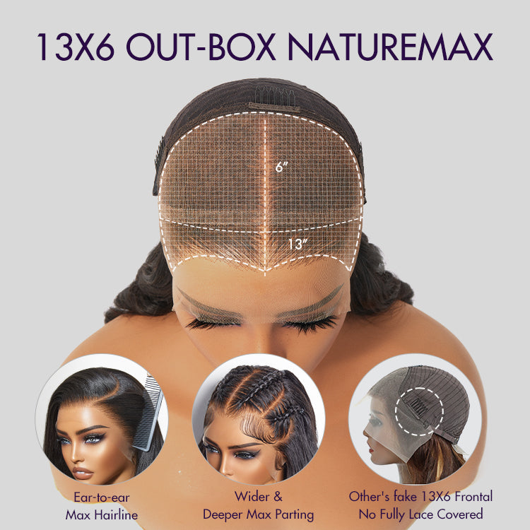 Exclusive Sale | PreMax Wigs - Nature Max Silky Bob Ear-to-Ear Glueless 13x6 Frontal HD Lace Bob Wig