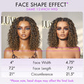 Crazy Wednesday | Brown Highlight / Natural Black / Blonde Highlight Deep Curly Glueless 5x5 Closure Pre-Cut Lace Wig Breathable Cap