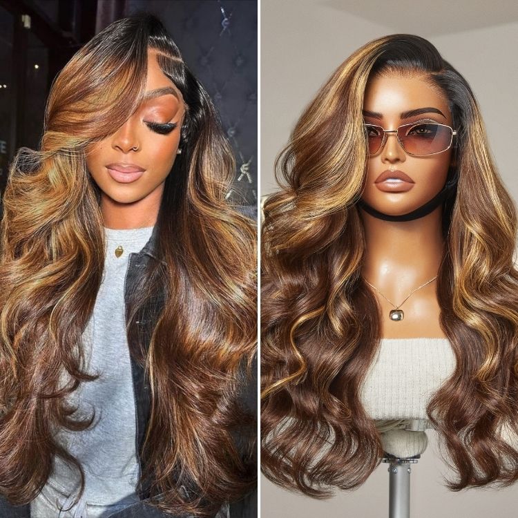 Luvme All-Day Comfort™ Wig 180% / 250% Density Glueless 7x6 Closure HD Lace Loose Body Wave Long Wig Pre-Cut Lace