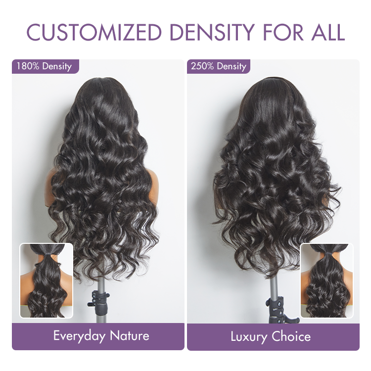 Exclusive Sale | Luvme All-Day Comfort™ Wig Glueless 7x6 Closure HD Lace Loose Body Wave Long Wig Pre-Cut Lace
