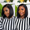 Weekly Special | Luvme All-Day Comfort™ Wig Blunt Cut Bob Glueless Minimalist HD Lace Short Human Hair Wig Pre-Cut Lace