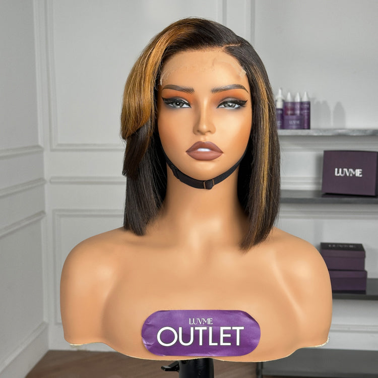 Special Deal | Ombre Highlights Glueless 5x5 Closure HD Lace Short Bob Wig  - US ONLY