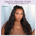 Luvme Hair Pre-Braided Style Pre-Knotless PartingMax Glueless 7x6 HD Lace Silky Straight Long Wig Pre-Cut Lace