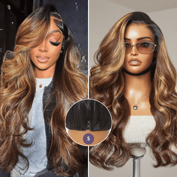 Luvme Hair PartingMax Glueless Wig 180% Density Loose Body Wave 7x6 Closure HD Lace Pre Cut & Plucked & Bleached Ready to Go