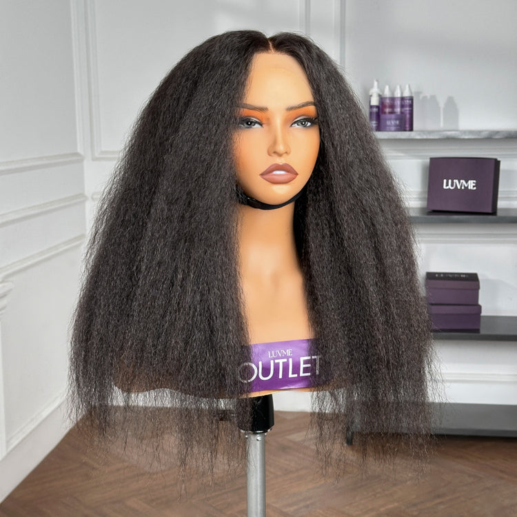Special Deal | PartingMax Kinky Straight Glueless 7x6 Closure HD Lace Wig Breathanle Cap  - US Only