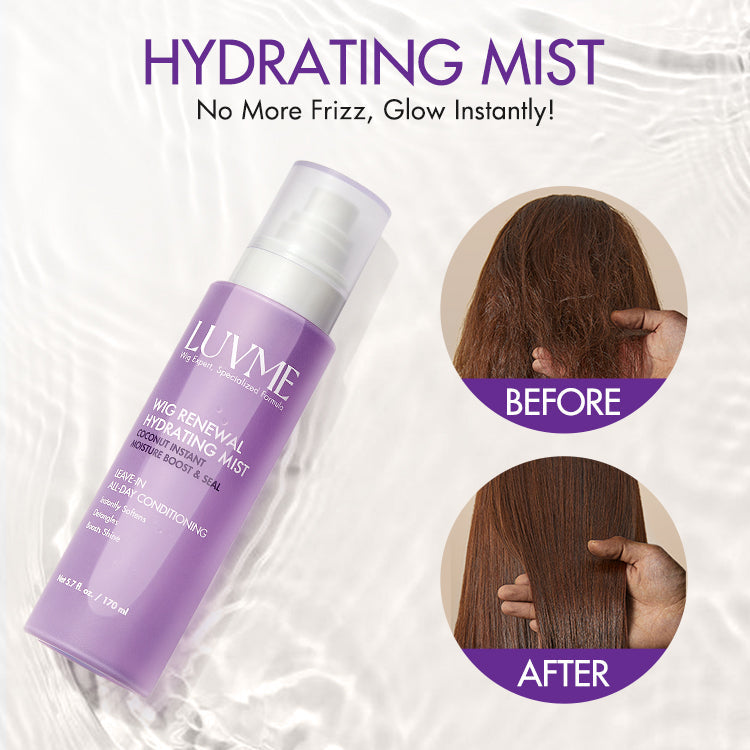 US Only | Wig Renewal Hydrating Mist, Leave-in Conditioning, All-day Hydration | Add-on Item