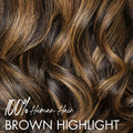 Luvme All-Day Comfort™ Wig 200% Density Brown Highlight Loose Body Wave Glueless Minimalist HD Lace Wig Pre-Cut Lace