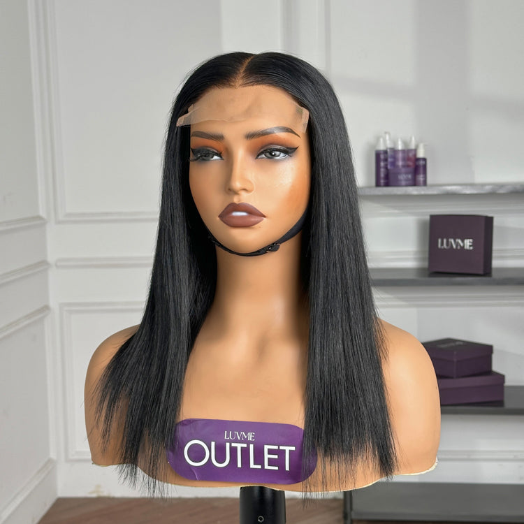 VIP ONLY | Jet Black Silky Straight Glueless 5x5 Closure Lace Wig 100% Human Hair