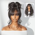 Exclusive Sale | Luvme All-Day Comfort™ Wig Loose Body Wave Glueless 7x6 Closure HD Lace Human Hair Wig with Bangs Pre-Cut Lace