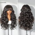 Weekly Special | Luvme All-Day Comfort™ Wig Loose Body Wave Glueless 7x6 Closure HD Lace Human Hair Wig with Bangs Pre-Cut Lace