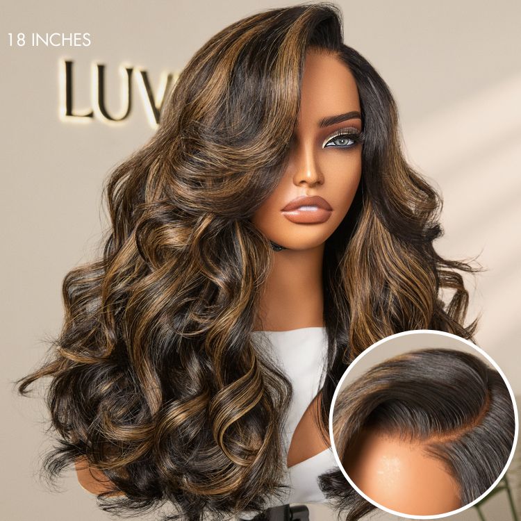 Weekly Special | Luvme All-Day Comfort™ Wig 200% Density Voluminous Loose Body Wave Glueless Minimalist HD Lace Wig Pre-Cut Lace