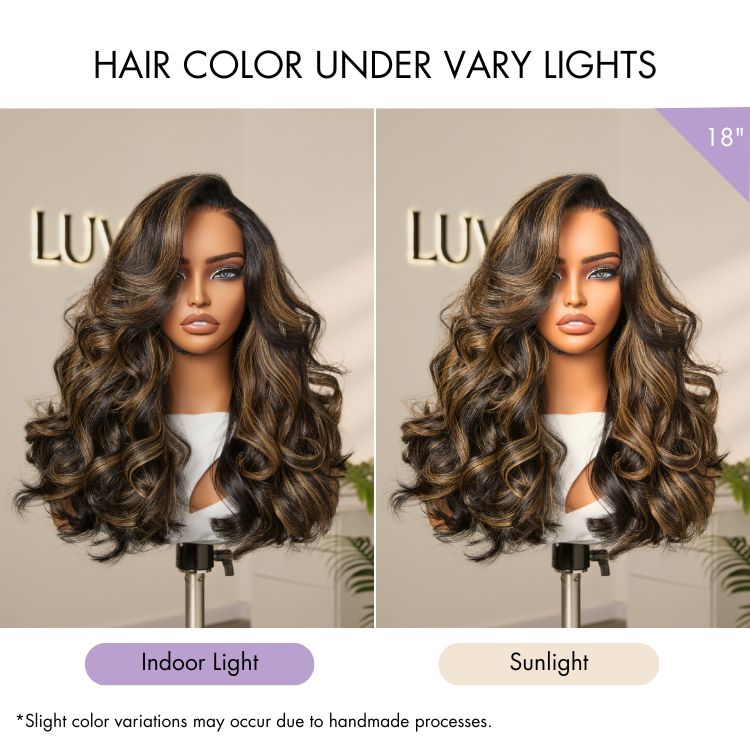 Crazy Wednesday | Luvme All-Day Comfort™ Wig 200% Density Voluminous Loose Body Wave Glueless Minimalist HD Lace Wig Pre-Cut Lace