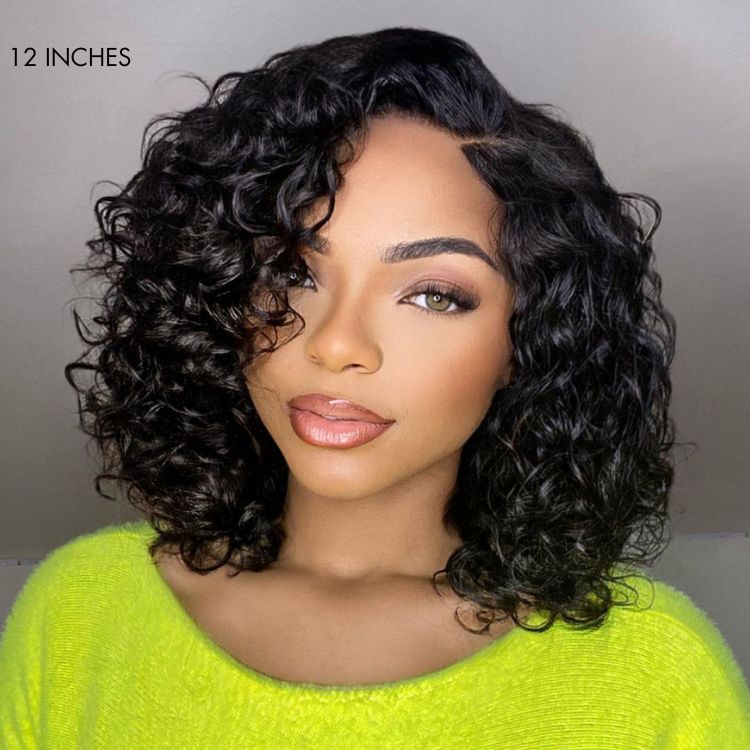 Weekly Special | Luvme All-Day Comfort™ Wig Deep Wave Glueless Minimalist HD Lace Human Hair Curly Wig Pre-Cut Lace