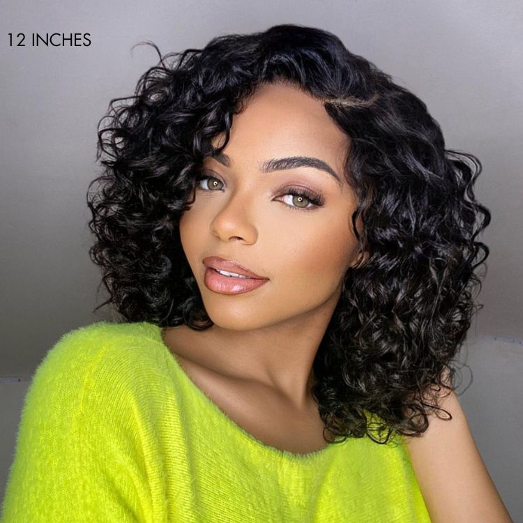 Weekly Special | Luvme All-Day Comfort™ Wig Deep Wave Glueless Minimalist HD Lace Human Hair Curly Wig Pre-Cut Lace