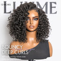 Weekly Special | Luvme All-Day Comfort™ Wig Deep Wave Glueless Minimalist HD Lace Human Hair Curly Wig Pre-Cut Lace