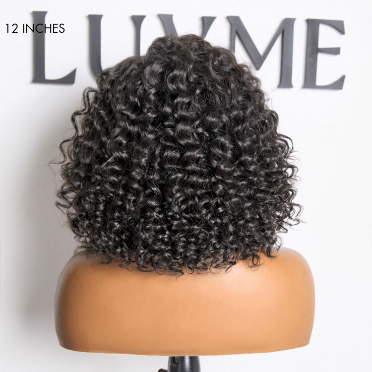 Weekly Special | Luvme All-Day Comfort™ Wig Deep Wave Glueless Minimalist HD Lace Human Hair Curly Wig Pre-Cut Lace