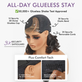Weekly Special | Luvme All-Day Comfort™ Wig Deep Wave Glueless Minimalist HD Lace Human Hair Curly Wig Pre-Cut Lace