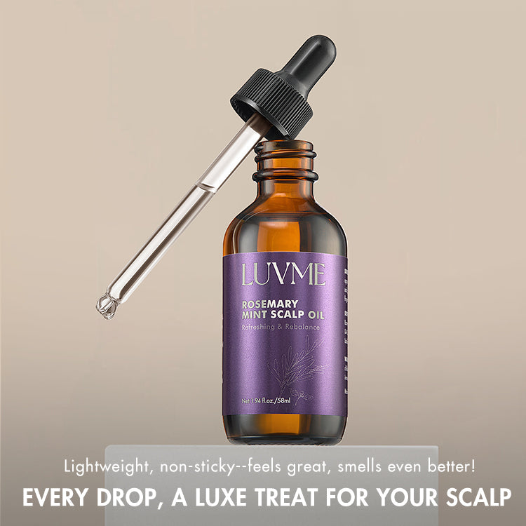 US Only - Luvme Rosemary Mint Scalp Oil, Scalp Care, Soothe & Strengthen | Add-on Item