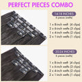 Luvme Too Easy Texture™ Yaki Straight Invisible Edge Clip in Hair Extensions Human Hair 110g 6pcs with Free Gift
