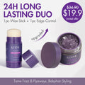 US Only | 24H Long Lasting Duo | Wax Stick+Edge Control