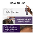 US Only - 1pc Dark Brown Lace Tint Mousse for Wig Melt | Add-on Item