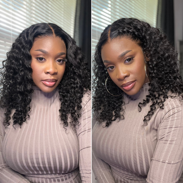 Exclusive Sale | PreMax 2.0 Wigs | Nature Max Deep Wave Ear-to-ear Glueless 13x6 Frontal HD Lace Long Curly Wig