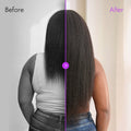 Luvme Too Easy Texture™ Wig 180% Density Kinky Straight Flexi-Fit Drawstring Glueless Headband Wig (Get Free Trendy Headbands)